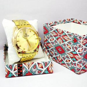 Gold Colour Watch
