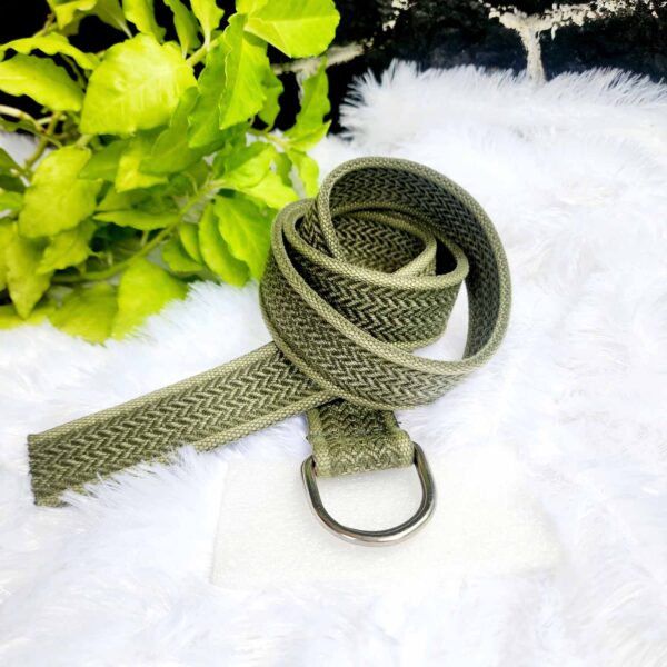 Double D-Ring Buckle Casual Belt