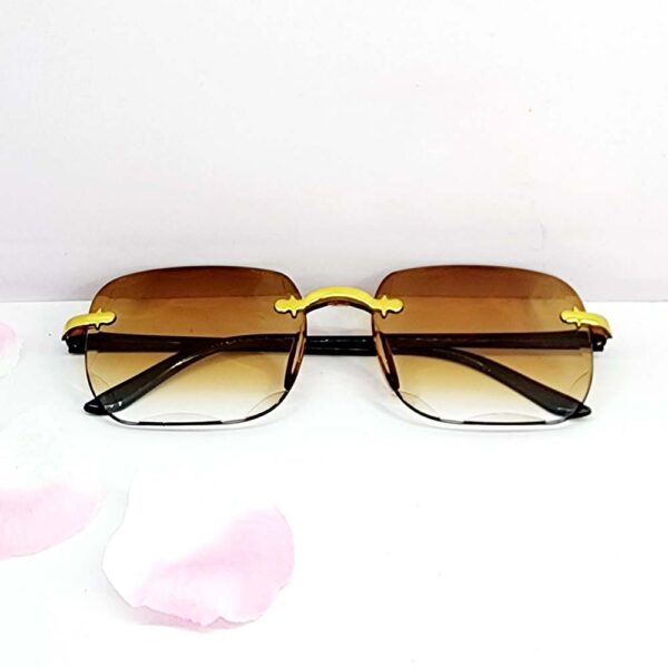 Square Frameless Ladies Sunglasses - Image 6
