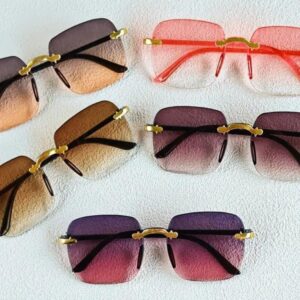 Square Frameless Ladies Sunglasses